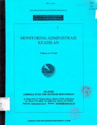 Image of Monitoring Administrasi Keadilan
