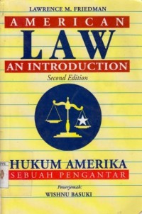 Image of American Law : an introduction