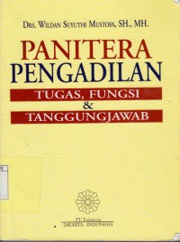 Image of Panitera Pengadilan : tugas, fungsi, dan tanggungjawab