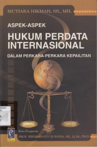 Image of Aspek - Aspek Hukum Perdata Internasional dalam Perkara - Perkara Kepailitan